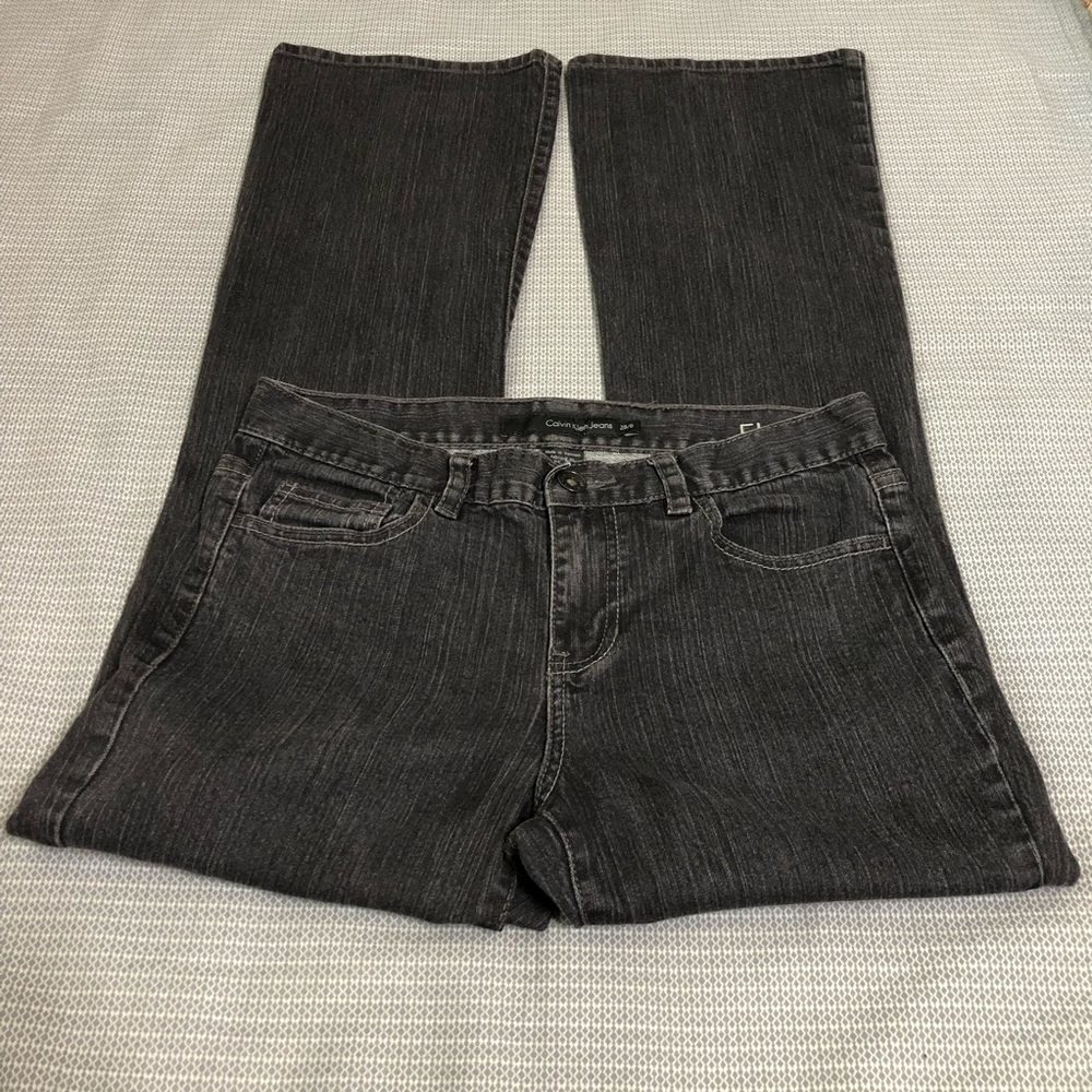 Calvin Klein Black Jeans With Classic Pocket - Picture 4 of 8
